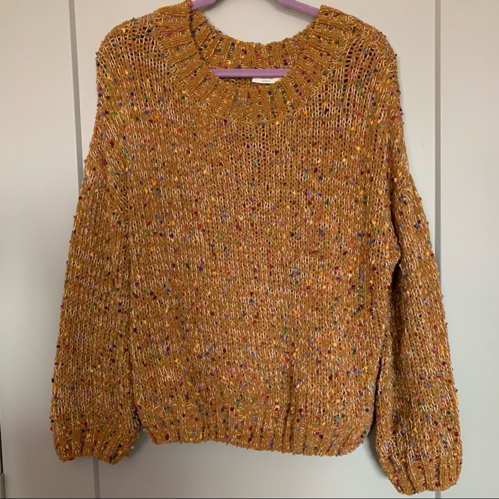 Oversized Confetti Sweater